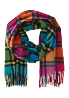 Plaid Yarn Dye Scarf