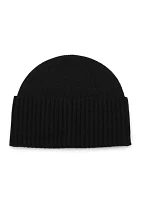 Solid Bow Beanie