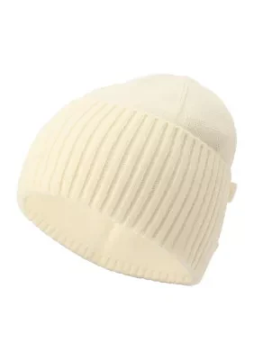 Solid Bow Beanie