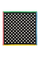 Breezy Dot Silk Bandana