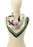 Shoes Silk Square Scarf