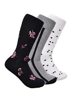 3-Pack of Printed Socks