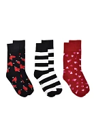 Printed Socks - 3 Pack