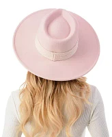 Wool Blend Panama Hat