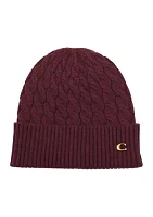 Cable Knit Beanie 