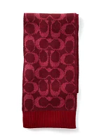 Jumbo Signature C Knit Scarf 