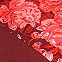 Signature C Rose Meadow Silk Square 