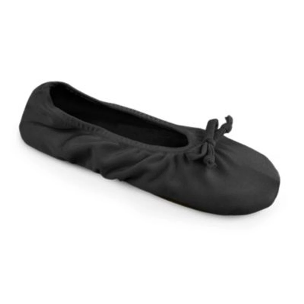 Women's Stretch Satin Ballerina Slipper