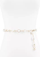 Dress Pearl Chain Fashion Belt