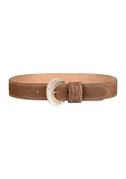 Wide Width Fashion Statement Buckle Belt