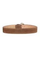 Wide Width Fashion Statement Buckle Belt