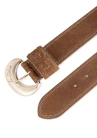 Wide Width Fashion Statement Buckle Belt