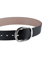 Two One Reversible Centerbar Statement Buckle Belt