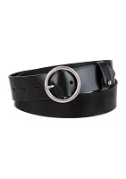 Statement Circle Buckle Fashion Belt