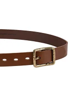 Casual Square Centerbar Buckle Belt