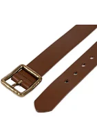 Casual Square Centerbar Buckle Belt