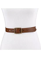 Casual Square Centerbar Buckle Belt