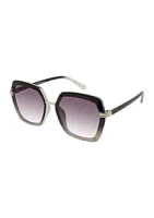 Martha Stewart Geometric Sunglasses