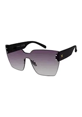 Martha Stewart Two Tone Shield Sunglasses