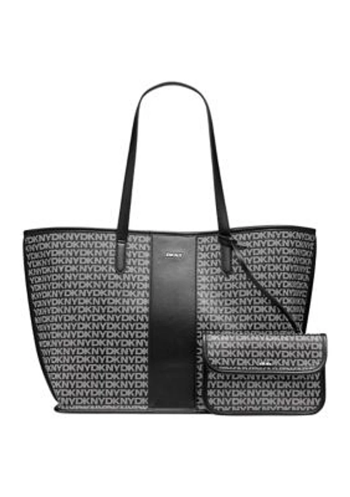 Hallie Logo Tote