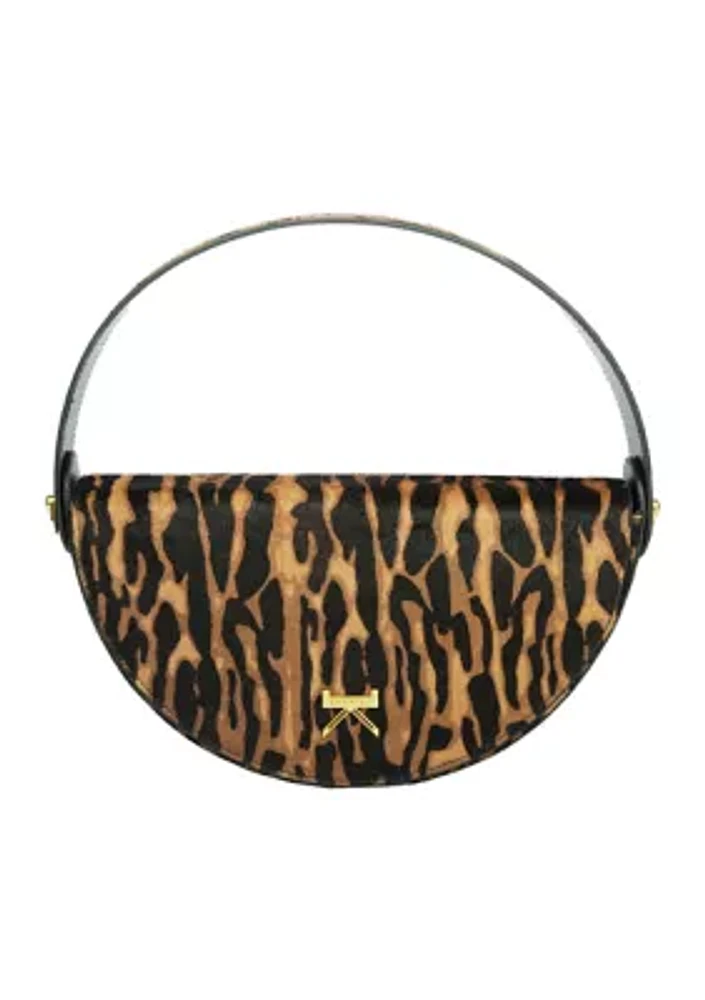 Elizabeth Grande Leopard Bag 