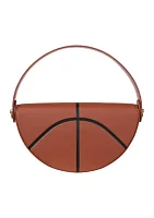 Basketball Half Moon Bag