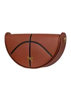 Basketball Half Moon Bag