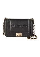 Beatriz Embossed Small Flap Crossbody