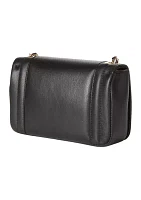 Beatriz Embossed Small Flap Crossbody