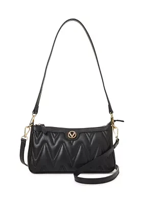 Jeanette Diamond Quilted Shoulder Bag