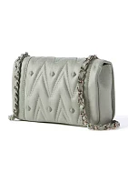Beatriz Diamond Flap Crossbody Bag