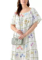 Beatriz Diamond Flap Crossbody Bag