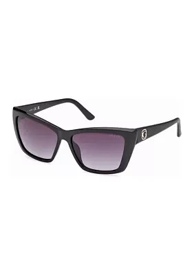 Plastic Cat Eye Sunglasses