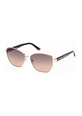 Metal Butterfly Sunglasses