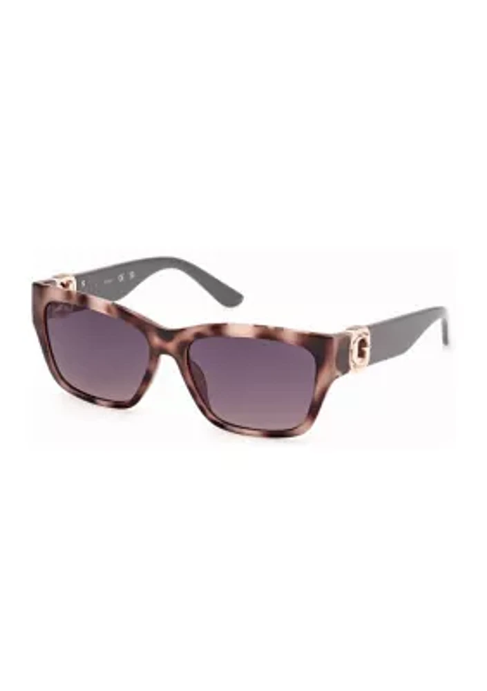 Plastic Rectangle Sunglasses