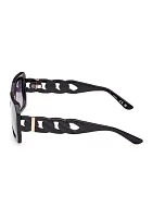 Plastic Rectangular Sunglasses