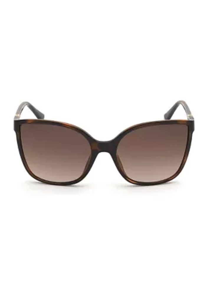 Cat Eye Plastic Sunglasses