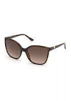 Cat Eye Plastic Sunglasses