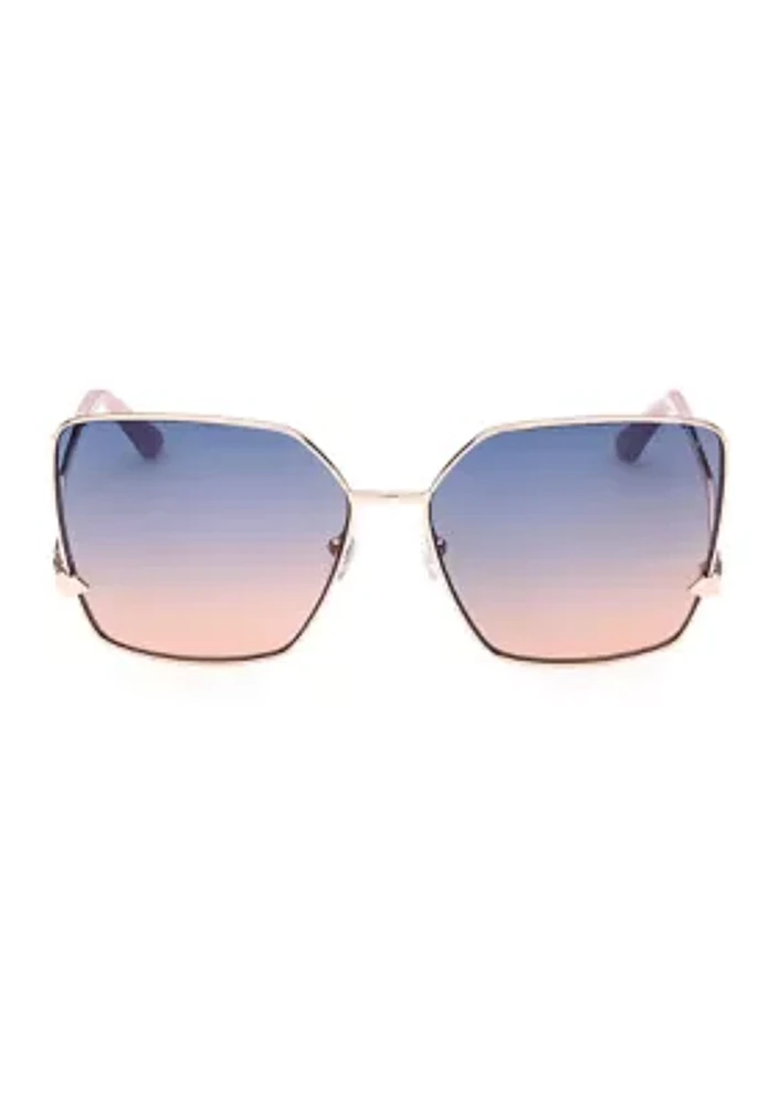 Rectangle Plastic Sunglasses