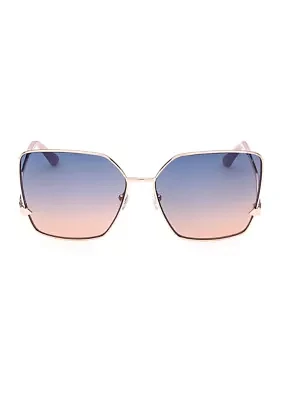 Rectangle Plastic Sunglasses