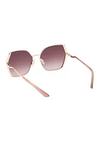 Metal Geometric Sunglasses