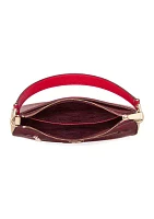 Hudson Color Blocked Pebbled Leather Convertible Crossbody