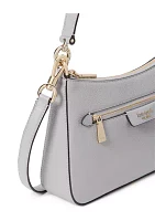 Hudson Pebble Leather Convertible Crossbody Bag