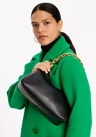 Grace Fine Grain Leather Chain Shoulder Bag