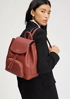 Taylor Pebbled Leather Backpack