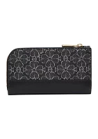 Spade Flower Small Slim Bi Fold Wallet