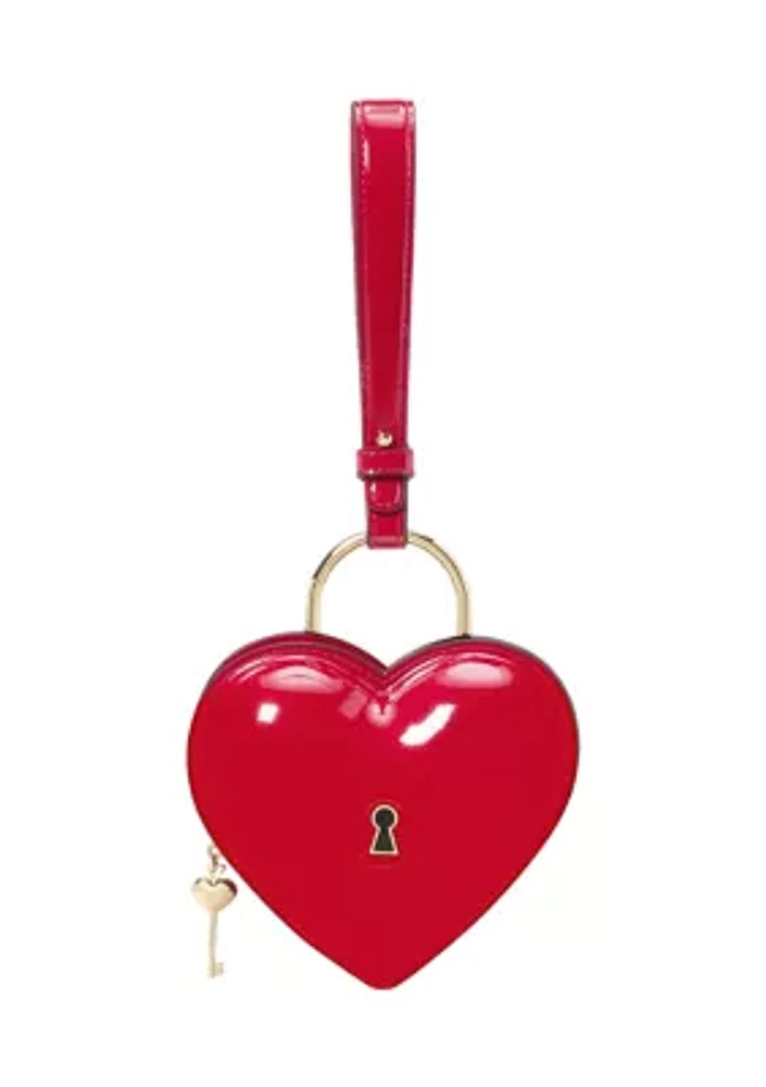 Heart Shaped Wristlet