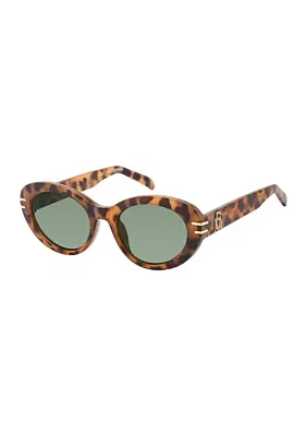 Milky Tortoise Cat Eye Sunglasses
