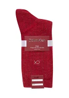 4-Pack of Sparkle Holiday Crew Socks 