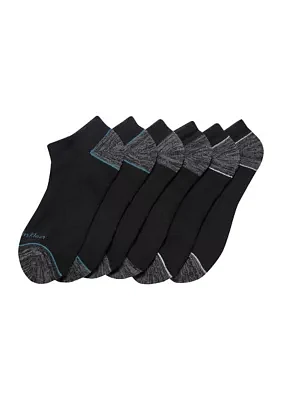 6-Pack Recycled No Show Socks 